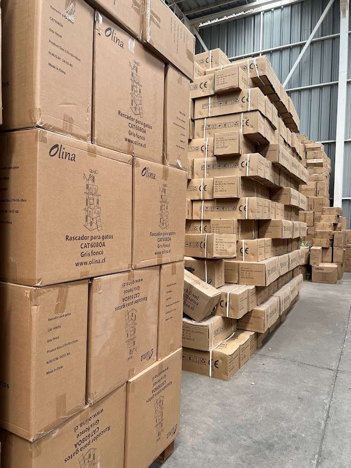 Cajas Olina listas para despacho