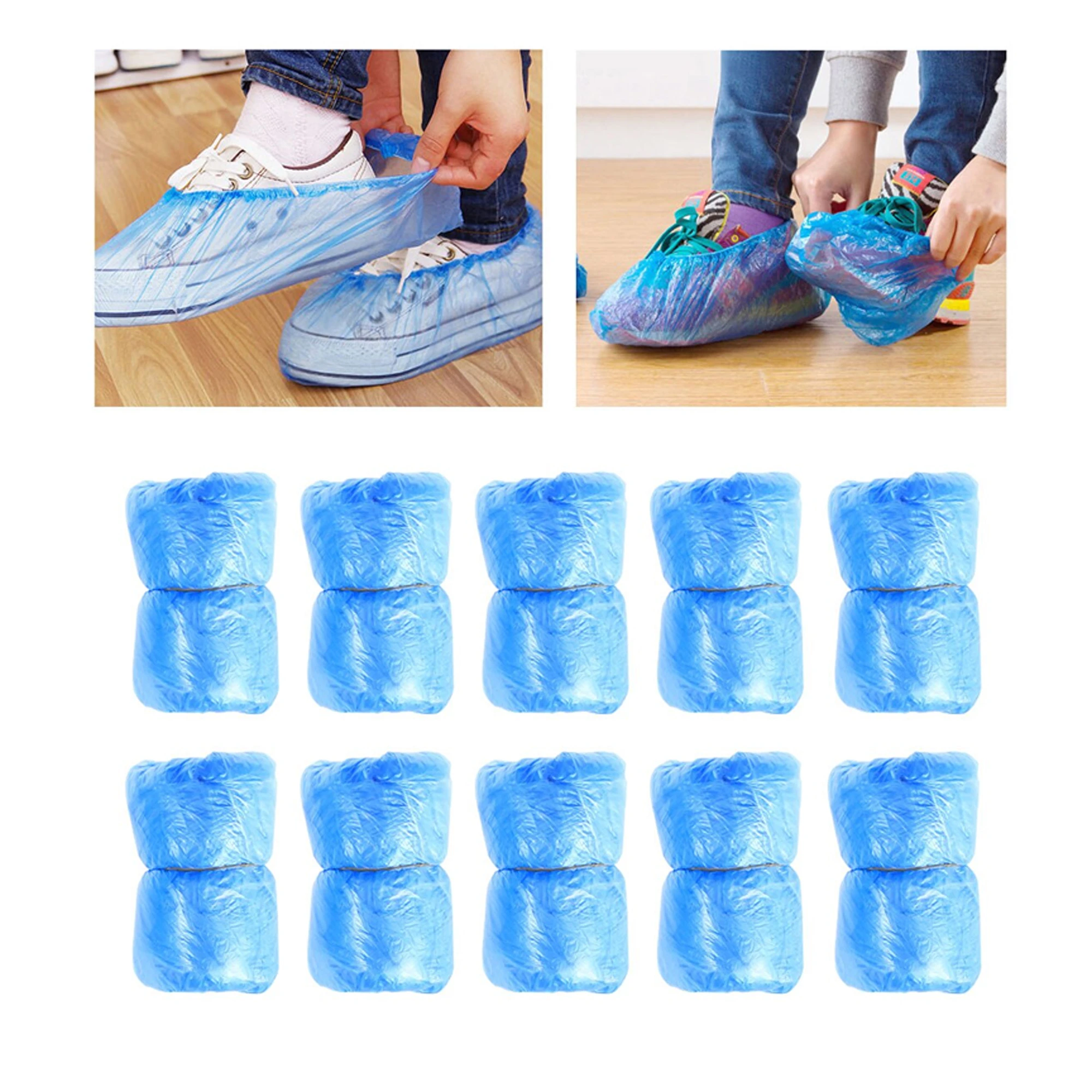 Cubre Calzado De Plástico (100 Unidades)